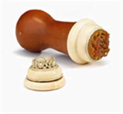 Chinese gourd and ivory cricket