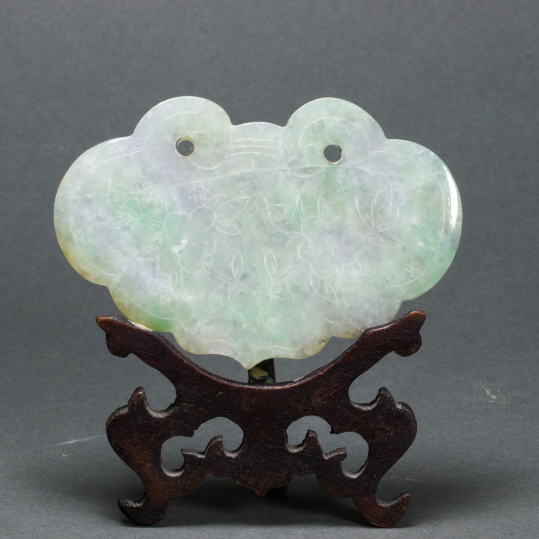 CHINESE GREEN AND LAVENDAR