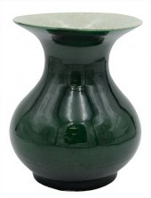 CHINESE GREEN APPLE GLAZE PORC
