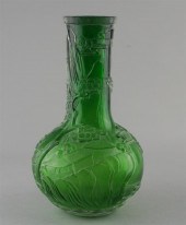 CHINESE GREEN BEIJING GLASS ST