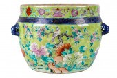 CHINESE GREEN-GLAZED CERAMIC P