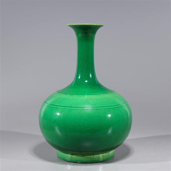 Chinese green glazed porcelain