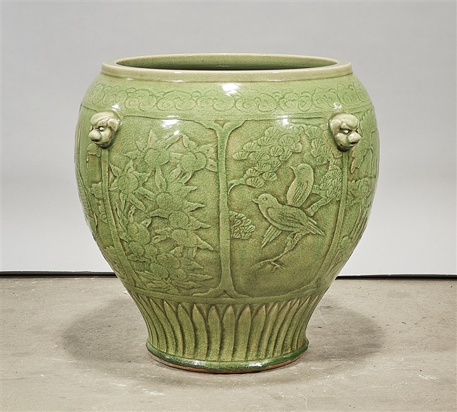 Chinese green glazed porcelain