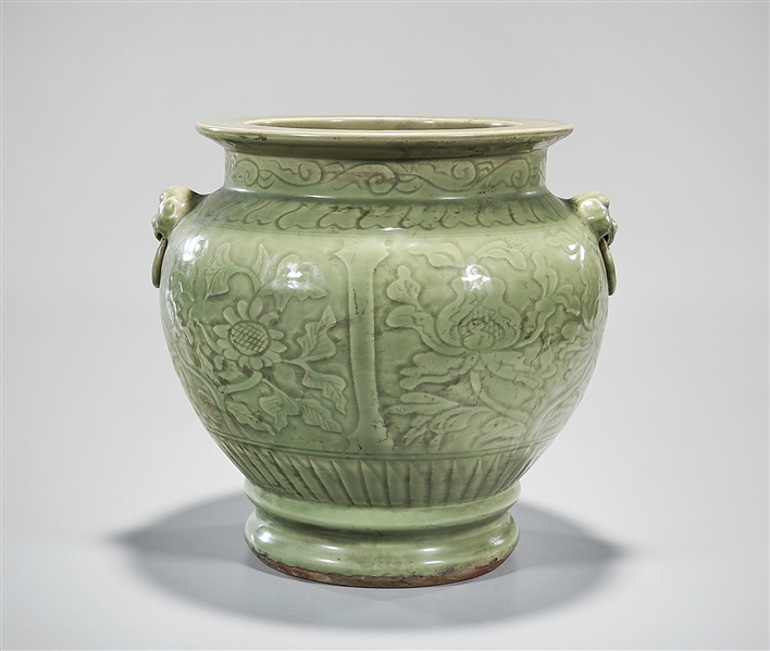 Chinese green glazed porcelain