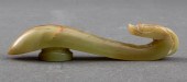 CHINESE GREEN JADE DRAGON FORM
