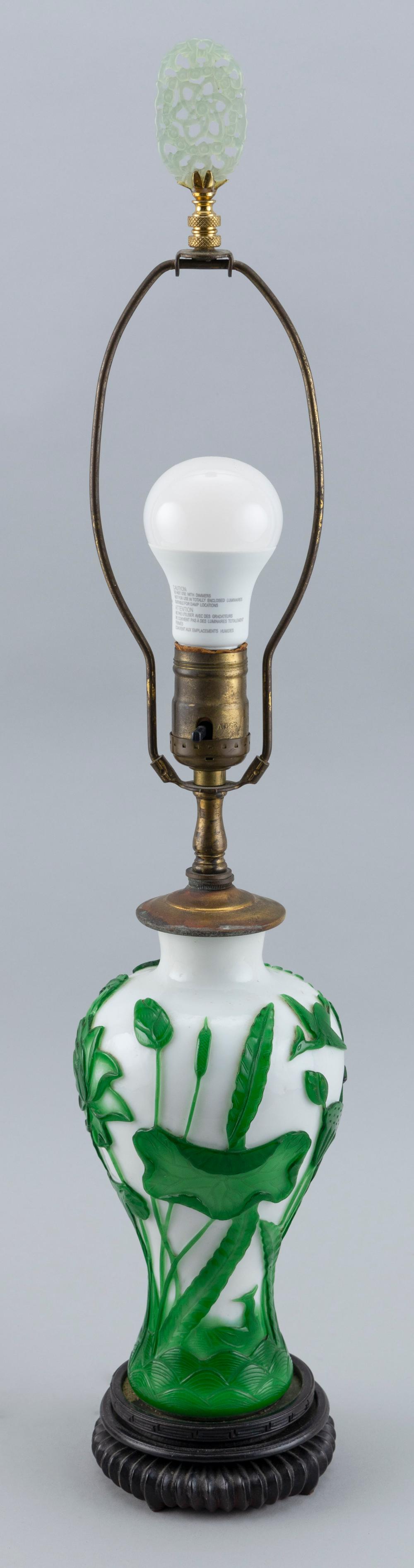 CHINESE GREEN-TO-WHITE OVERLAY
