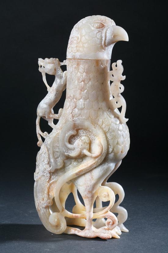 CHINESE GREYISH WHITE JADE