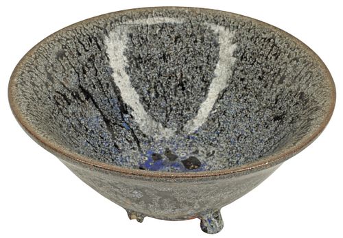 CHINESE GUAN STYLE MOTTLED BLUE