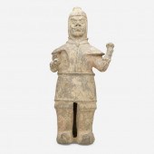 Chinese. guardian figure. Tang