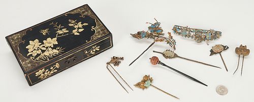 CHINESE HAIR JEWELRY, INCL.