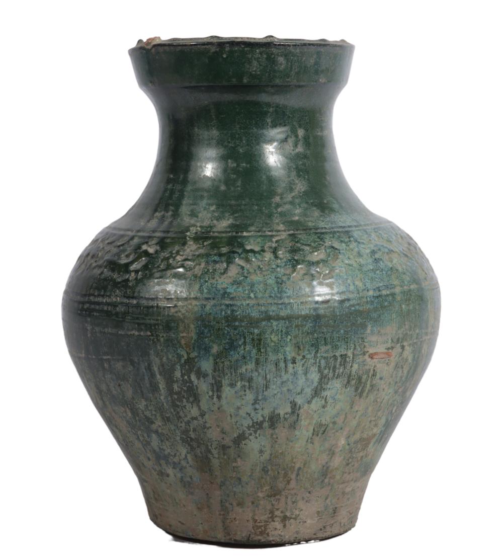CHINESE HAN DYNASTY 13 INCH GREEN