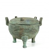 CHINESE HAN DYNASTY CAST BRONZ