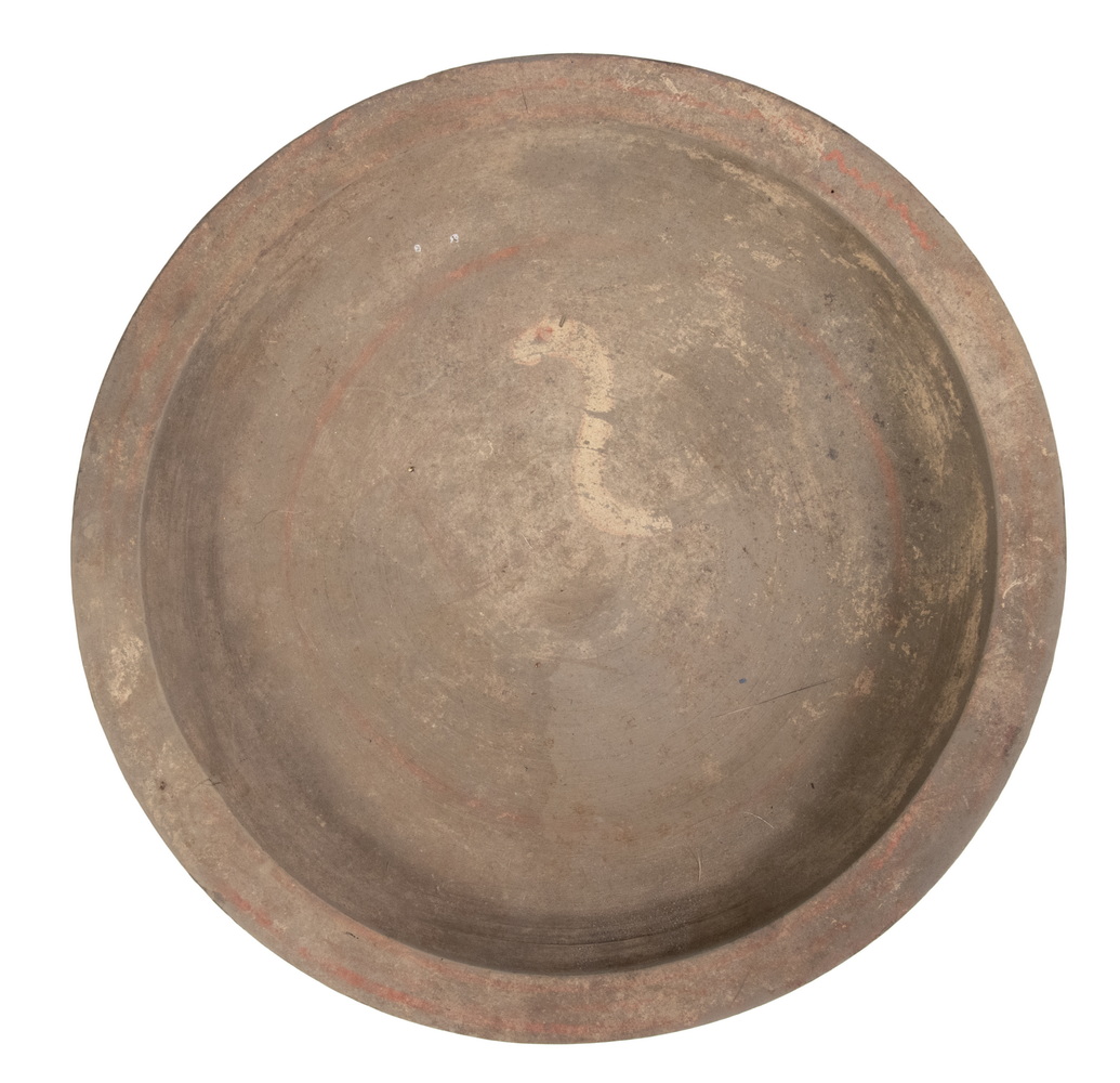 CHINESE HAN DYNASTY POTTERY DISH