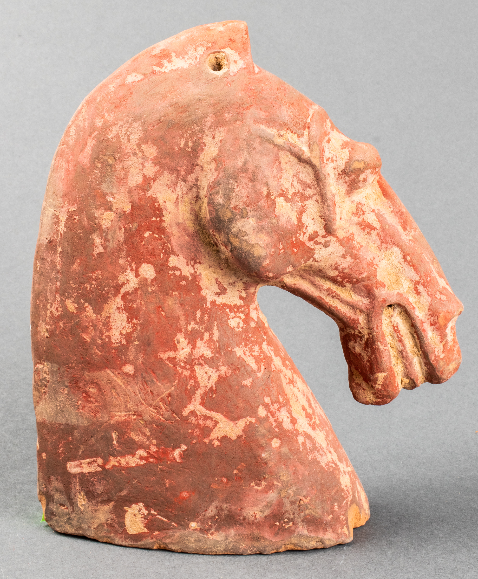 CHINESE HAN DYNASTY POTTERY HORSE