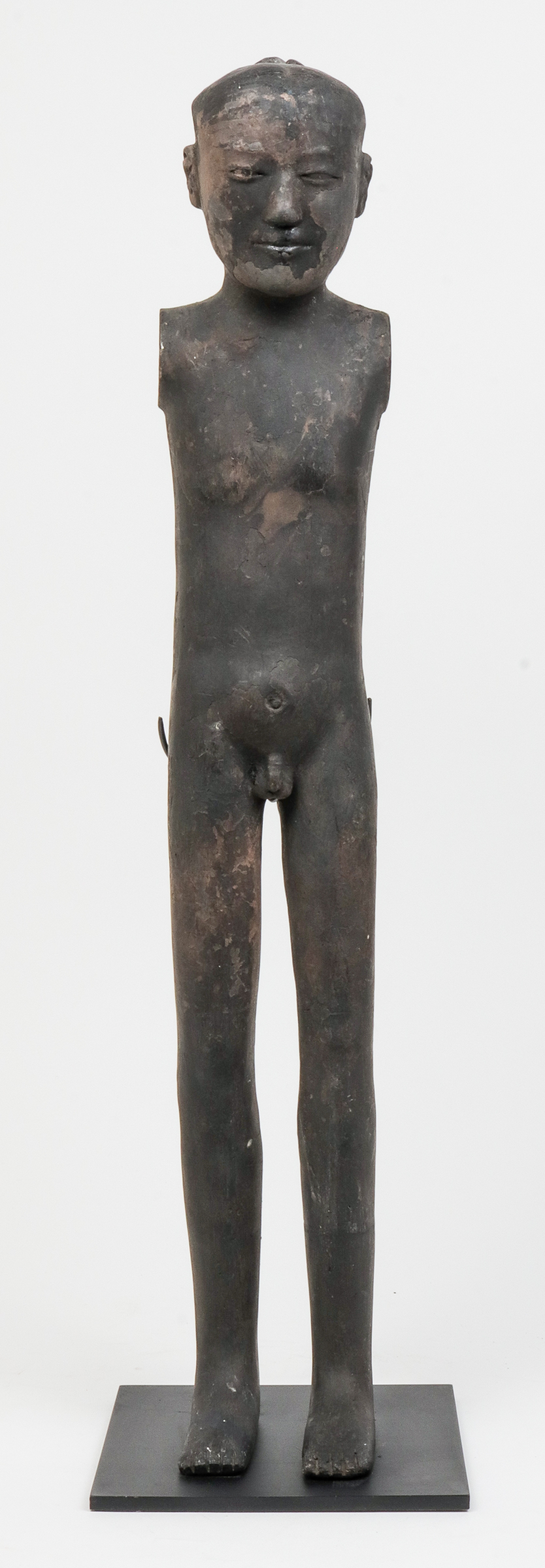 CHINESE HAN DYNASTY POTTERY "STICK"