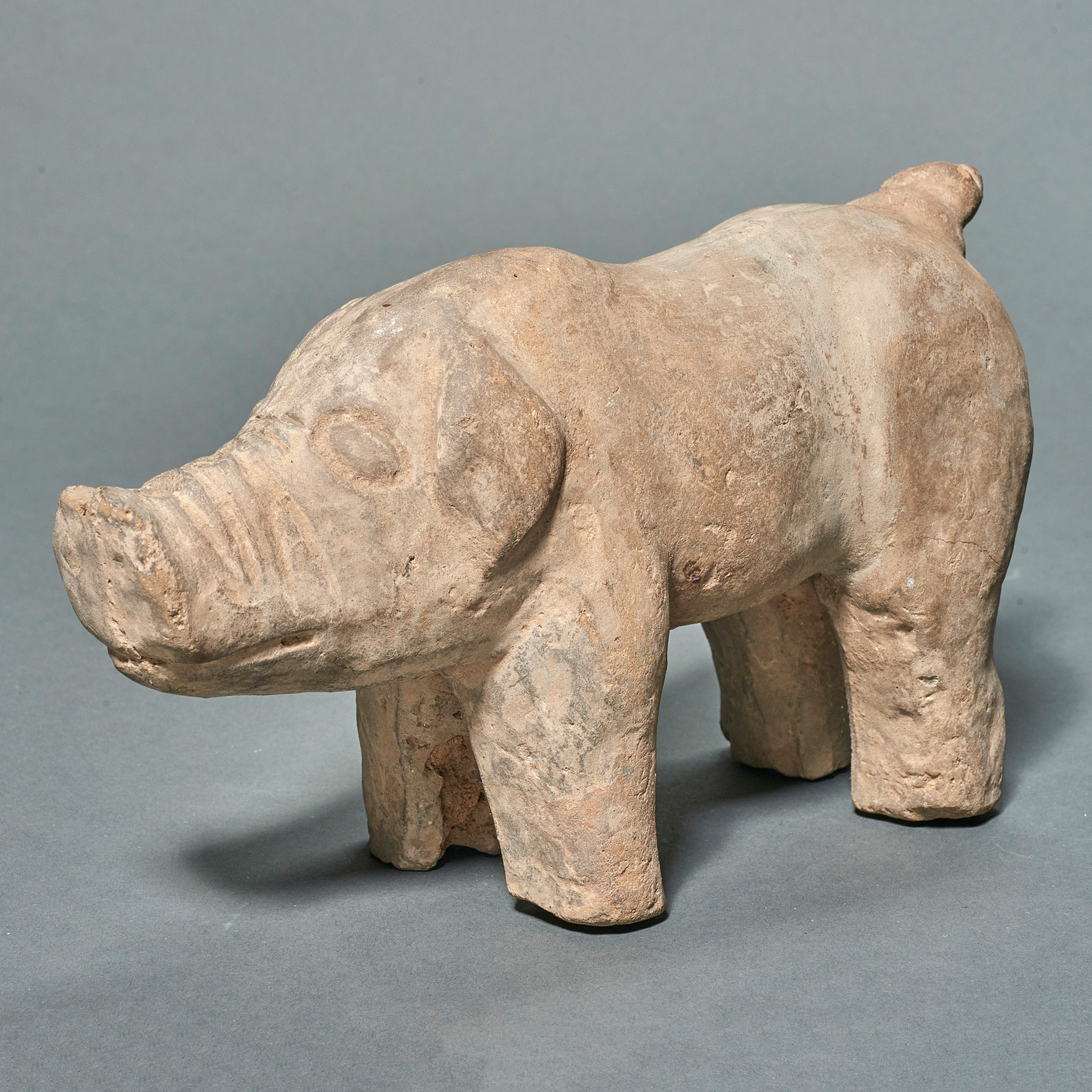 CHINESE HAN DYNASTY POTTERY TOMB