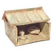 CHINESE HAN DYNASTY TOMB GRAIN