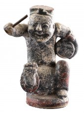 CHINESE HAN PERIOD POTTERY MUS