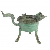 CHINESE HAN STYLE ARCHAIC BRON