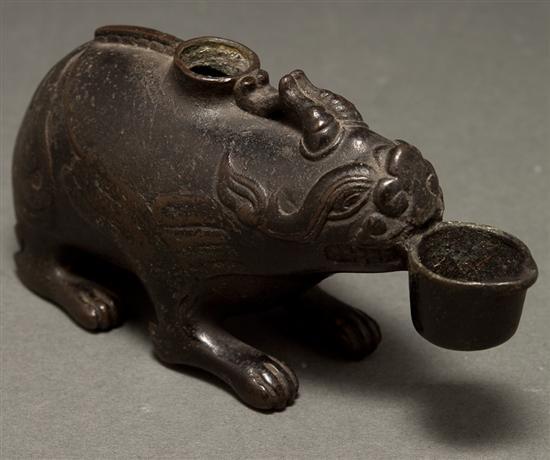 Chinese Han style bronze water