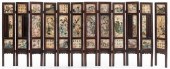 CHINESE HAND PAINTED SOAPSTONE