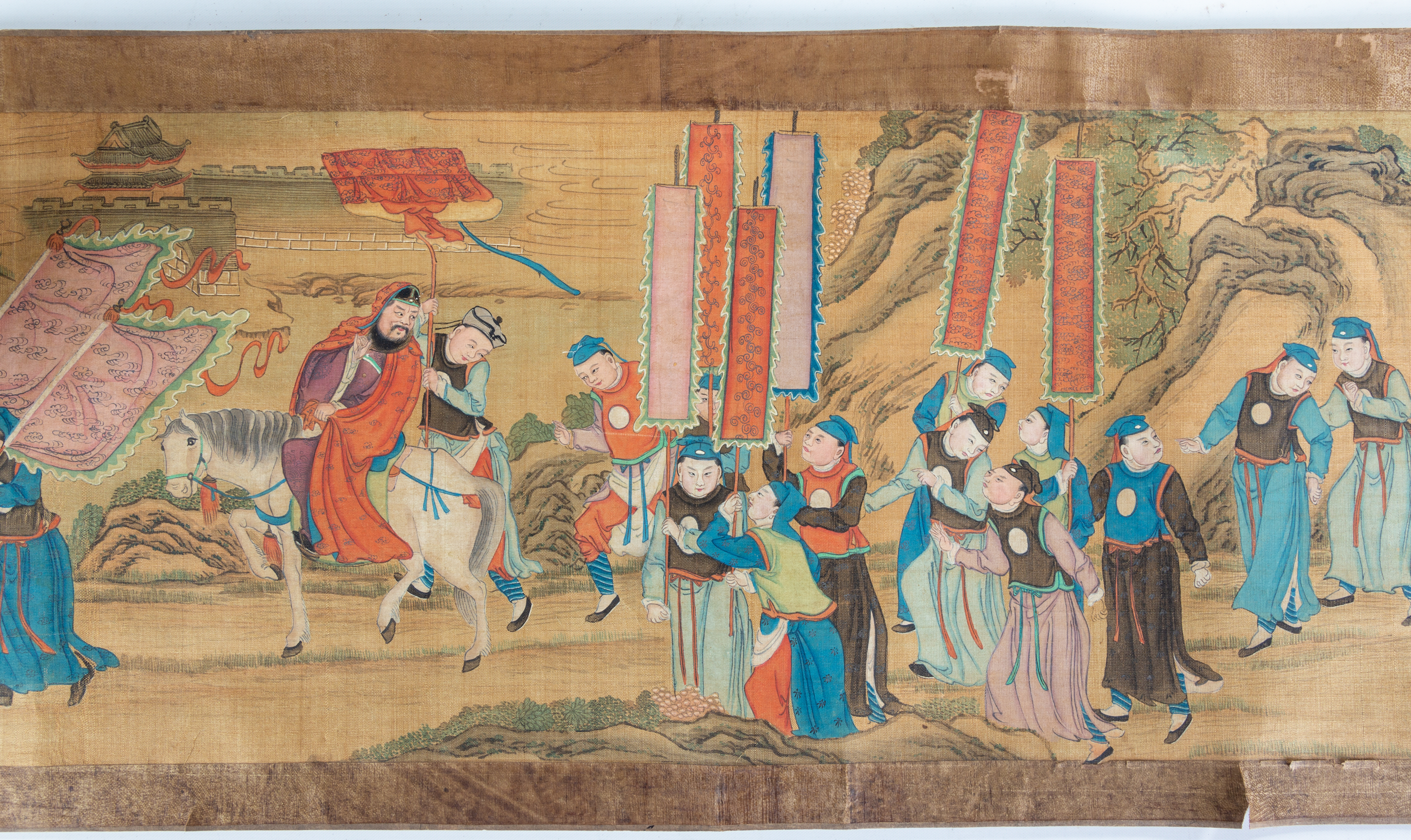 CHINESE HANDSCROLL Painting on
