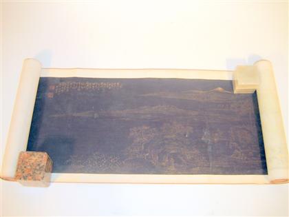Chinese handscroll    qing dynasty