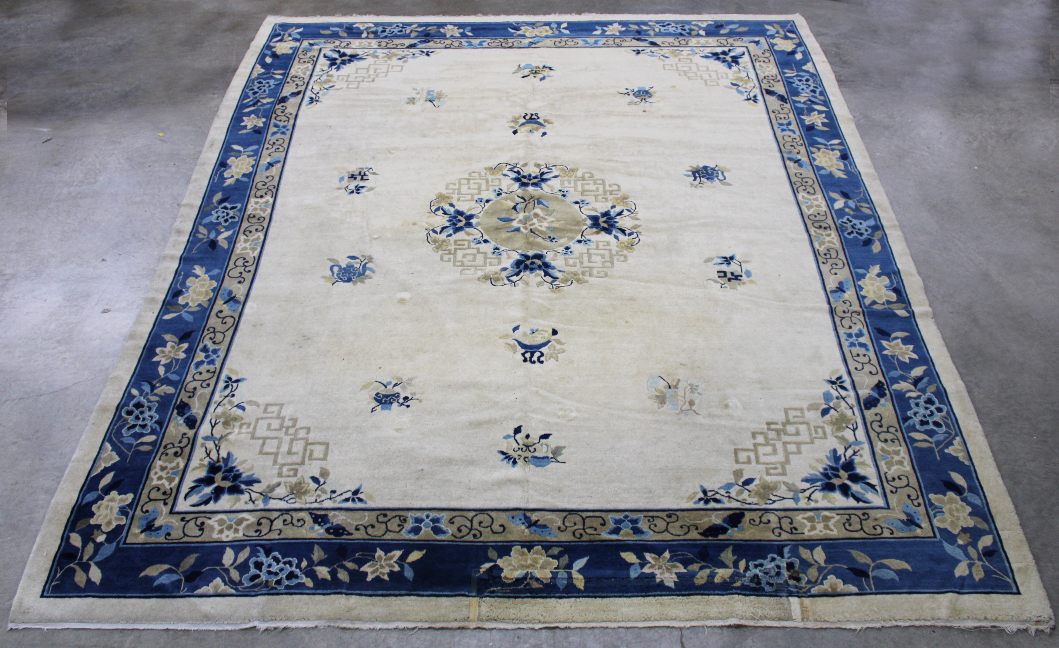 CHINESE HANDWOVEN RUG 10'3" X 12'8"