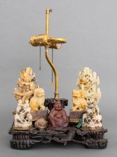 CHINESE HARDSTONE CARVING MOUN