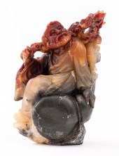 CHINESE HARDSTONE CARVING OF A