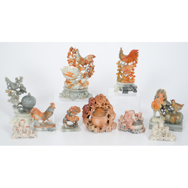 Chinese Hardstone Carvings Chinese.