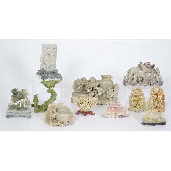 Chinese Hardstone Carvings Chinese.