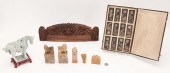 CHINESE HARDSTONE HORSE, SEALS