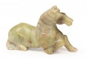 CHINESE HARDSTONE HORSEChinese