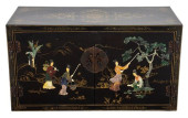 CHINESE HARDSTONE INLAID AND E
