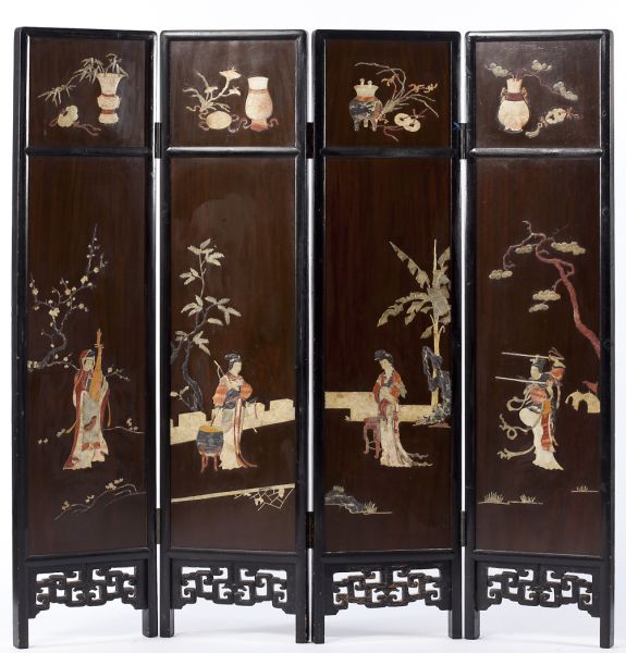 Chinese Hardstone Inlaid Floor