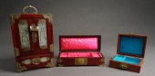 CHINESE HARDSTONE INSET ROSEWO