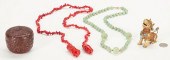 CHINESE HARDSTONE NECKLACES, L