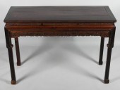 CHINESE HARDWOOD ALTAR TABLE,