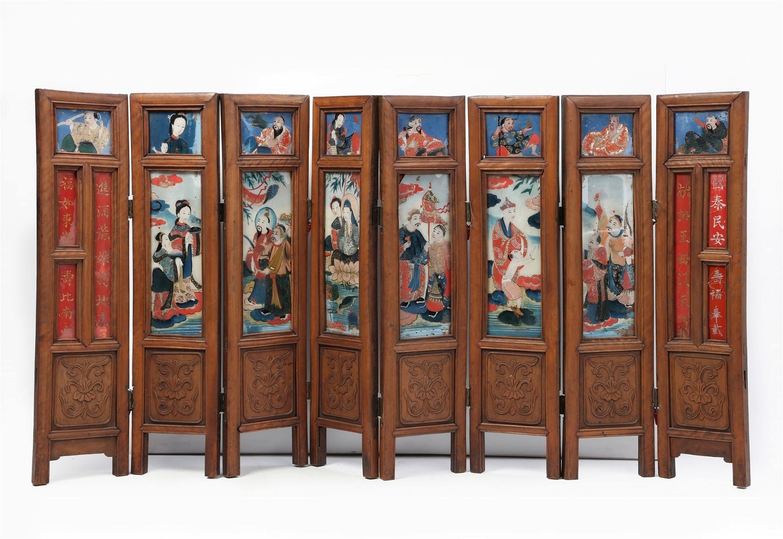CHINESE HARDWOOD AND REVERSE