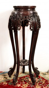 CHINESE HARDWOOD CIRCULAR STAN