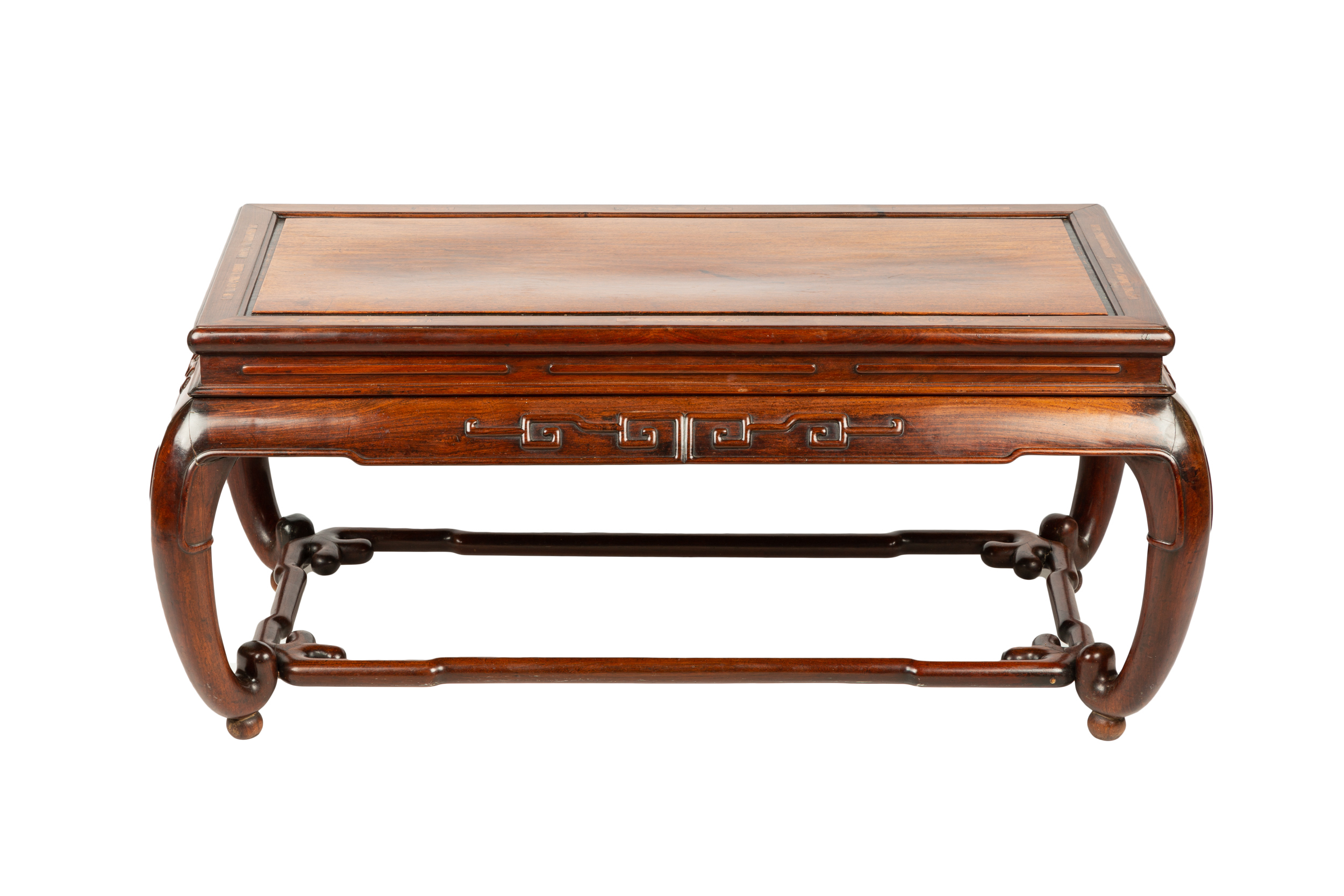CHINESE HARDWOOD COFFEE TABLE circa