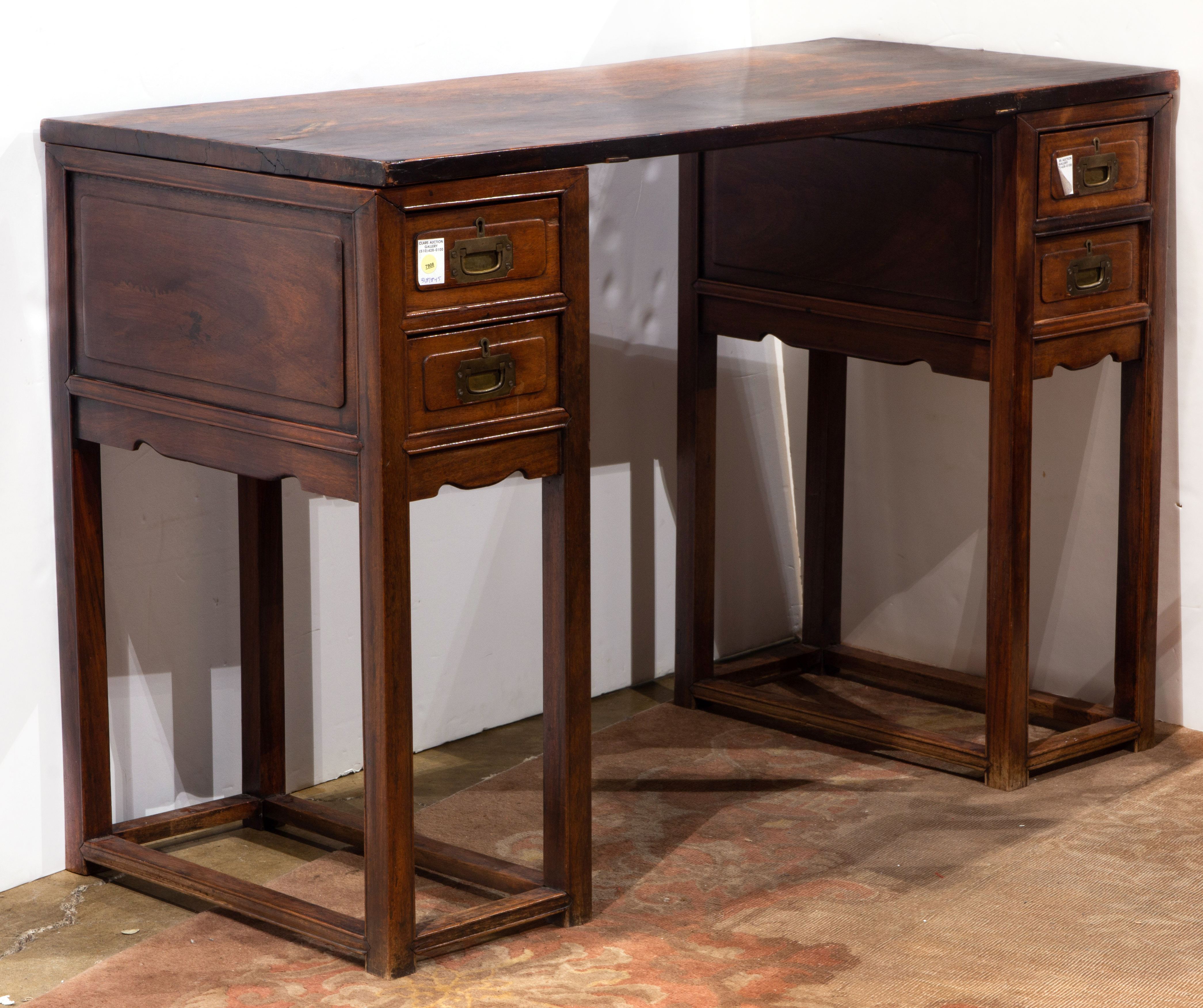 CHINESE HARDWOOD DESK Chinese