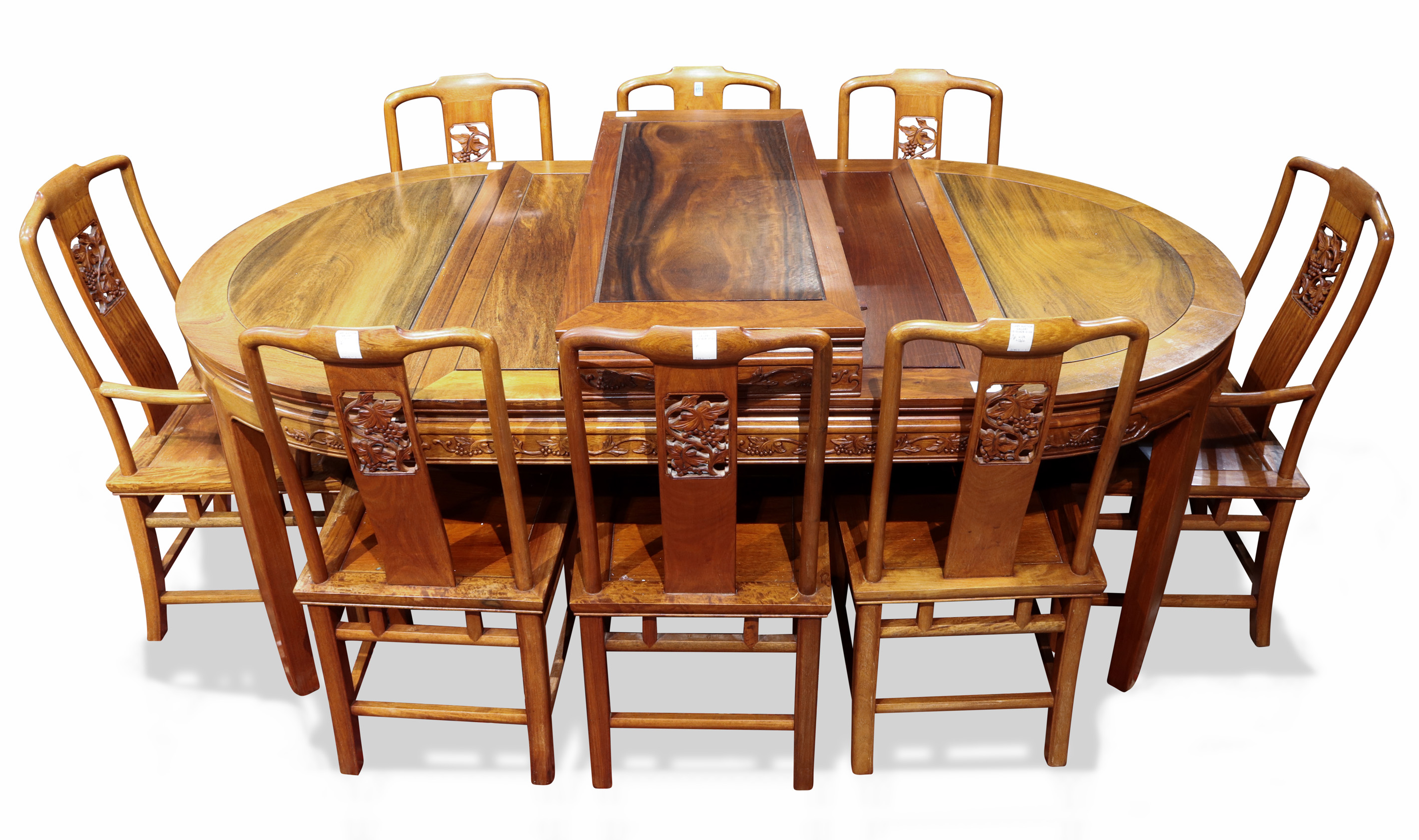 CHINESE HARDWOOD DINING SUITE