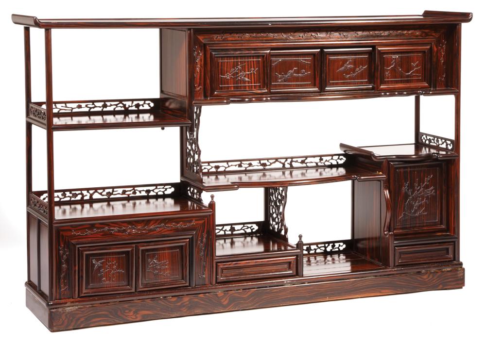 CHINESE HARDWOOD ETAGEREChinese