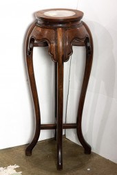 CHINESE HARDWOOD FLOWER STAND