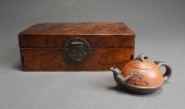 CHINESE HARDWOOD HINGED DOCUME