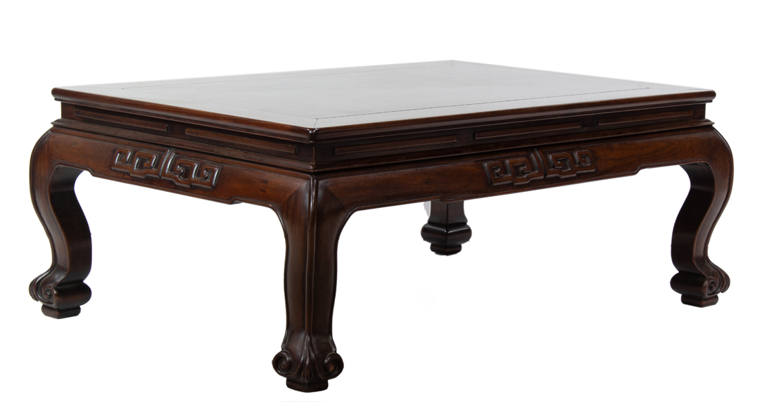 CHINESE HARDWOOD KANG TABLE Chinese