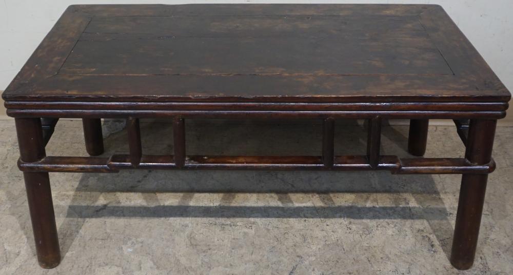 CHINESE HARDWOOD LOW TABLE, 17