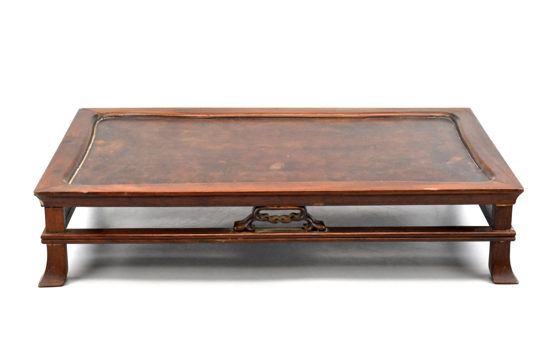 CHINESE HARDWOOD MINIATURE TABLE,